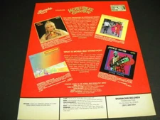 OFRA HAZA Dissidenten ASHWIN BATFISH Obed Mgobeni vintage PROMO POSTER AD mint