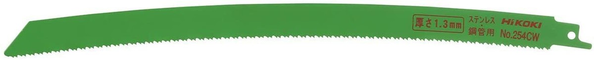 ささページ　SCO-254/CW HIKOKI Saber Saw Blade No,254CW 5-Blades For Stainless 0033-4745