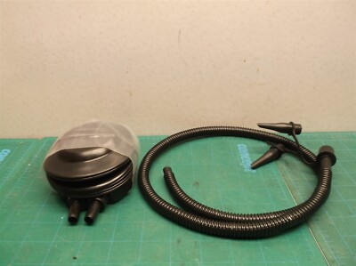 Hand pump for inflation or deflation with nozzle adapters | eBay