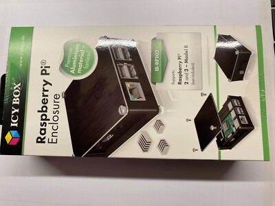 ICY BOX IB-RP102Gehäuse für Raspberry Pi  2 / 3 Model B / B+ 60198