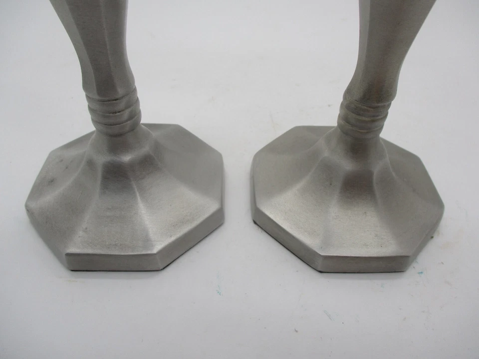 2 candelabros de peltre Yankee Candle para velas cónicas Foto 3 de 4