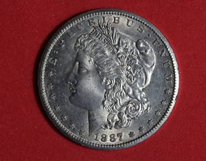 1887-S Morgan Silver Dollar #P25903