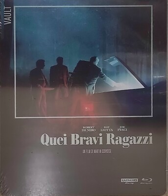 QUEI BRAVI RAGAZZI   GOODFELLAS   VAULT   STEELBOOK - ITA   ENG   4K + BLU-RAY