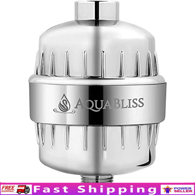 High Output Revitalizing Shower Filter Reduces Dry Itchy Skin Dandruff Eczema US