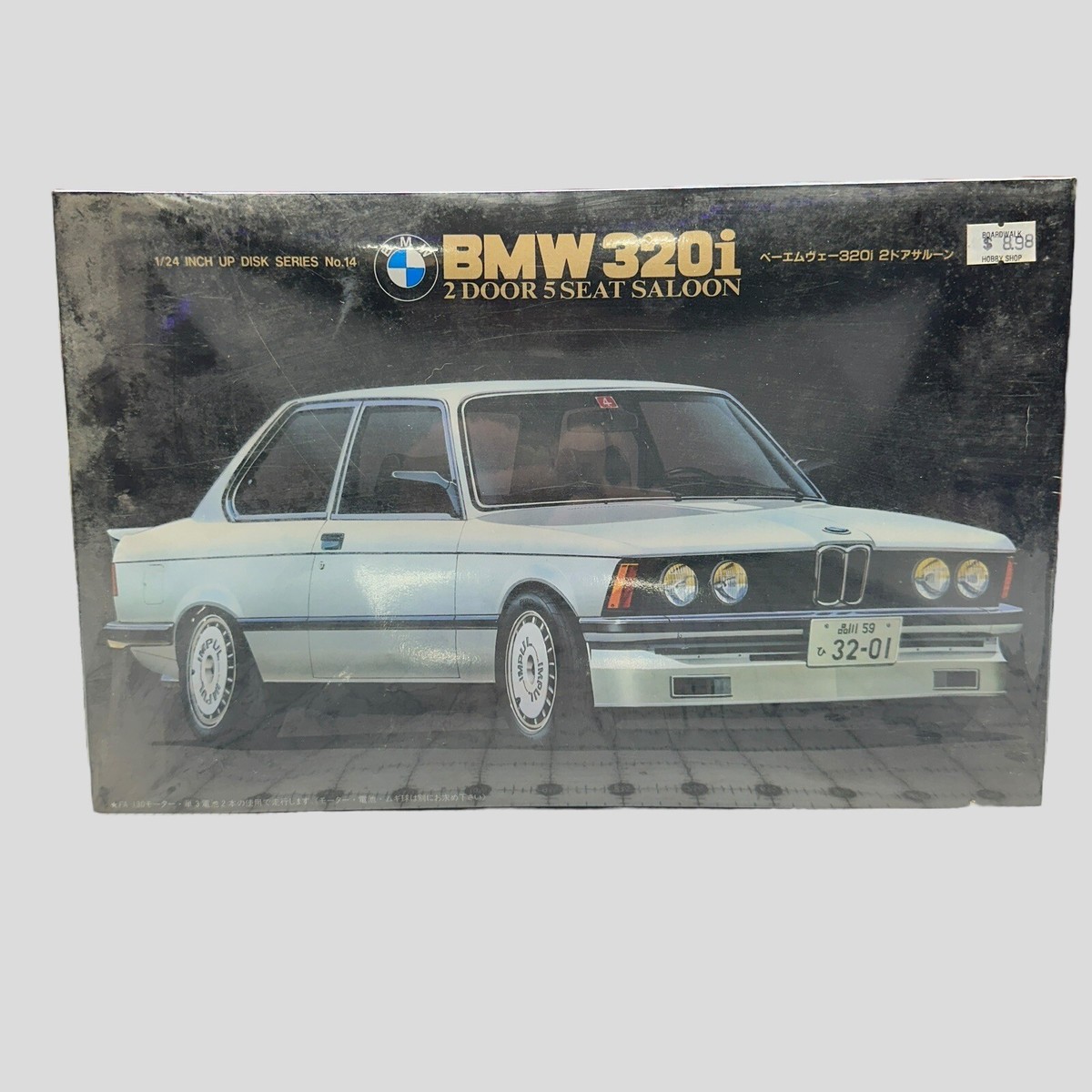220 Original Fujimi 1/24 Bmw 320I Motorized Aero Disc Inch Up