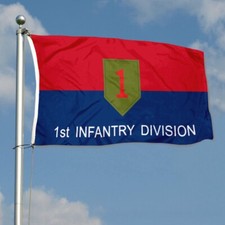 Army 1st Infantry division Military Flag Garden House Decor 3x5Feet