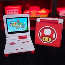Mario Nintendo Game Boy Advance GBA SP IPS Adjustable Brightness