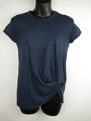 Stateside Streifen Reptil Krawatte vorne Kurzarm T-Shirts 2er Set Größe XS - Bild 8 von 12