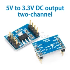 10X 3.3V Voltage Regulator Module AMS1117 Regulator 5V to 3.3VDC Output Dual CH