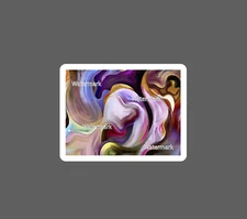 Swirl Sticker Abstract Paint Waterproof NEW