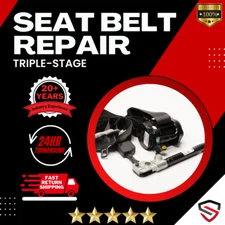 TRIPLE STAGE SEAT BELT REPAIR SERVICE - FOR ALL MAKES & MODELS - ⭐⭐⭐⭐⭐ 24HR!