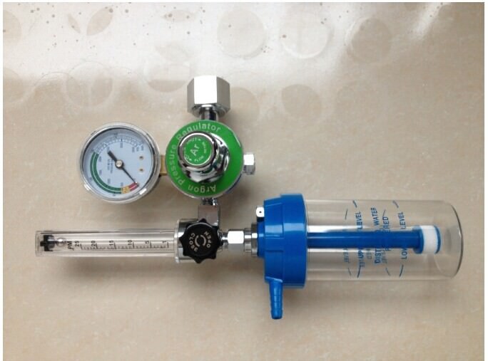 Medical Oxygen Regulator Pressure Flow meters Oxygen Inhaler
