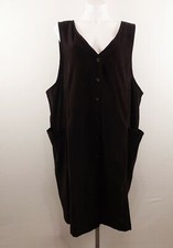 Jenna Lane Women Dress, Size 2X, Brown, 97% Polyester, 3% Spandex