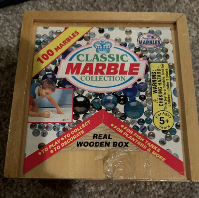 Imperial Classic Marble Collection - 200 Count VTG Pre-Owned Marbles w ...