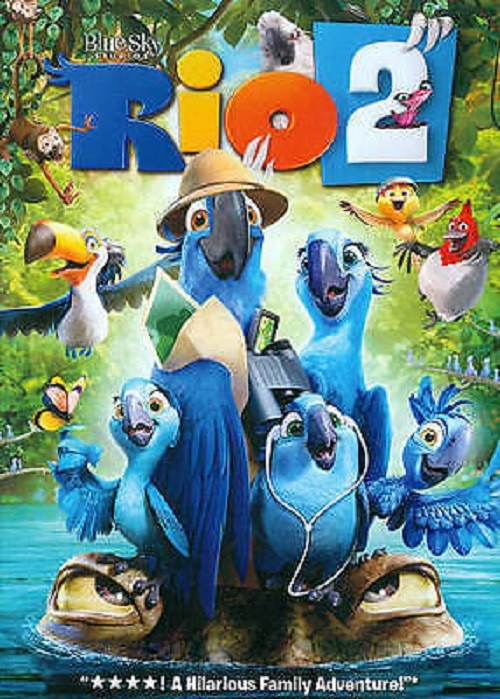 DVD - Animation - Rio 2 - Jessie Eisenberg - Anne Hathaway