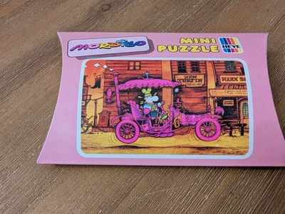 Neu Vintage Heye Mini Puzzle 48 Teile Mordillo Altes Auto