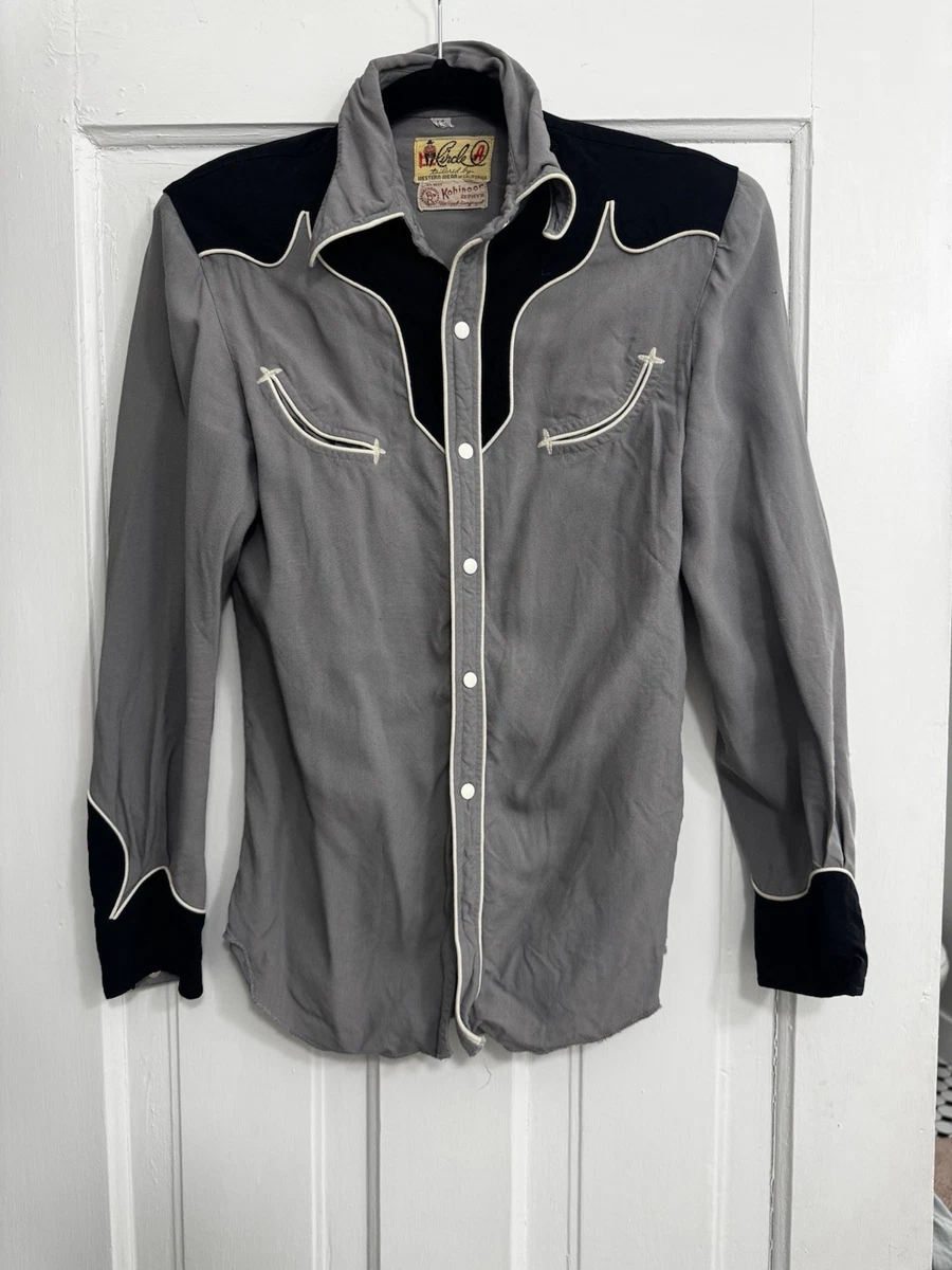 ジャケット・アウター 80s \"H BAR C\" Denim Coveralls H-Bar-C '80s Shearling Leather Jacket Ranchwear Size US M-L