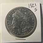 1921S $1 Morgan Silver Dollar Very Fine .900 Silver Genuine High Grade Coin