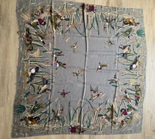 JP Collection Italy Duck Scarf 48” Retro Bog Ducks