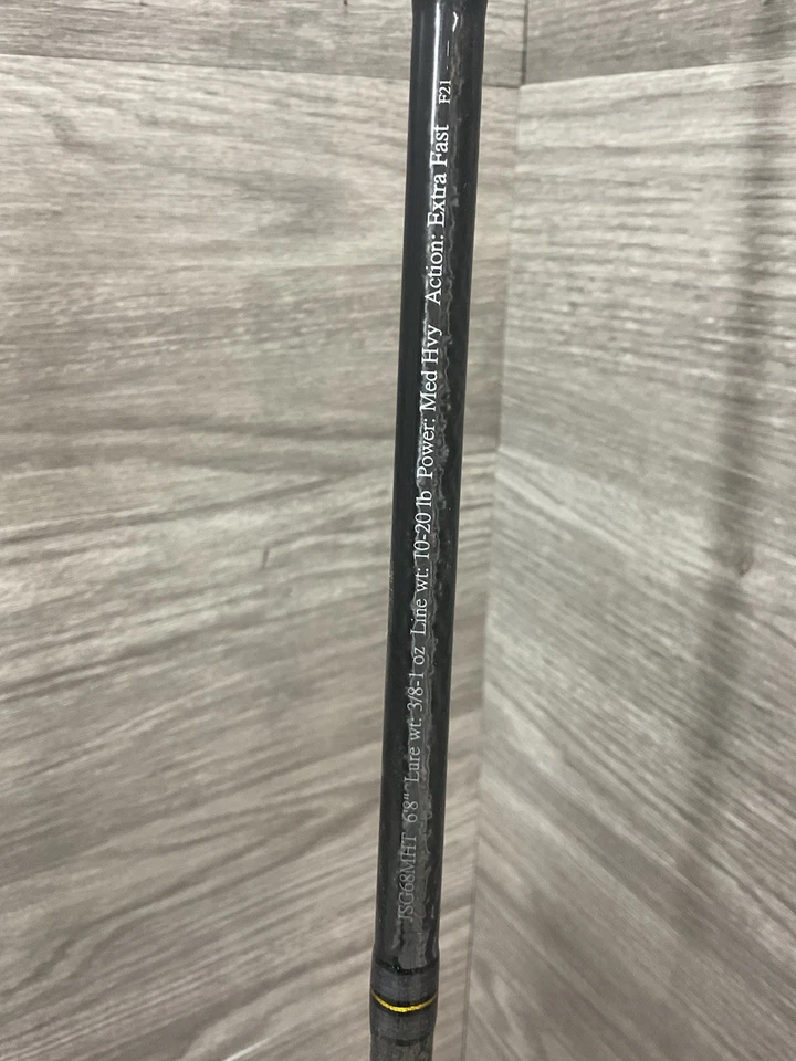 Bass Pro Johnny Morris Signature Series Rod 6'8" medium Heavy JSG68MHT - Image 4 of 4