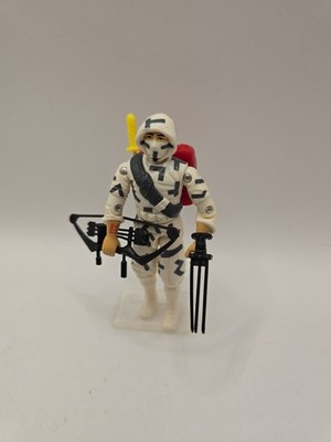 Vintage 1988 GI Joe Storm Shadow V2 Complete Except Sword Hasbro 3.75'' Figure