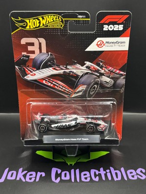 Bad Card Hot Wheels Premium 2025 F1 Formula One MoneyGram Haas F1 Team # 31