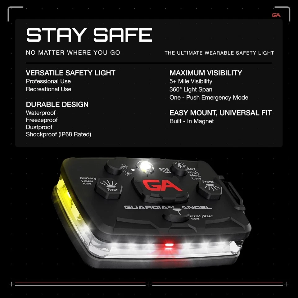Elite Series Safety Light - Rechargeable LED Flashlight - Image 4 of 4
