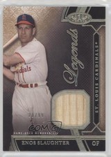 2015 Topps Tier One Legends Relics 21/99 Enos Slaughter #TORL-ES HOF 3hd