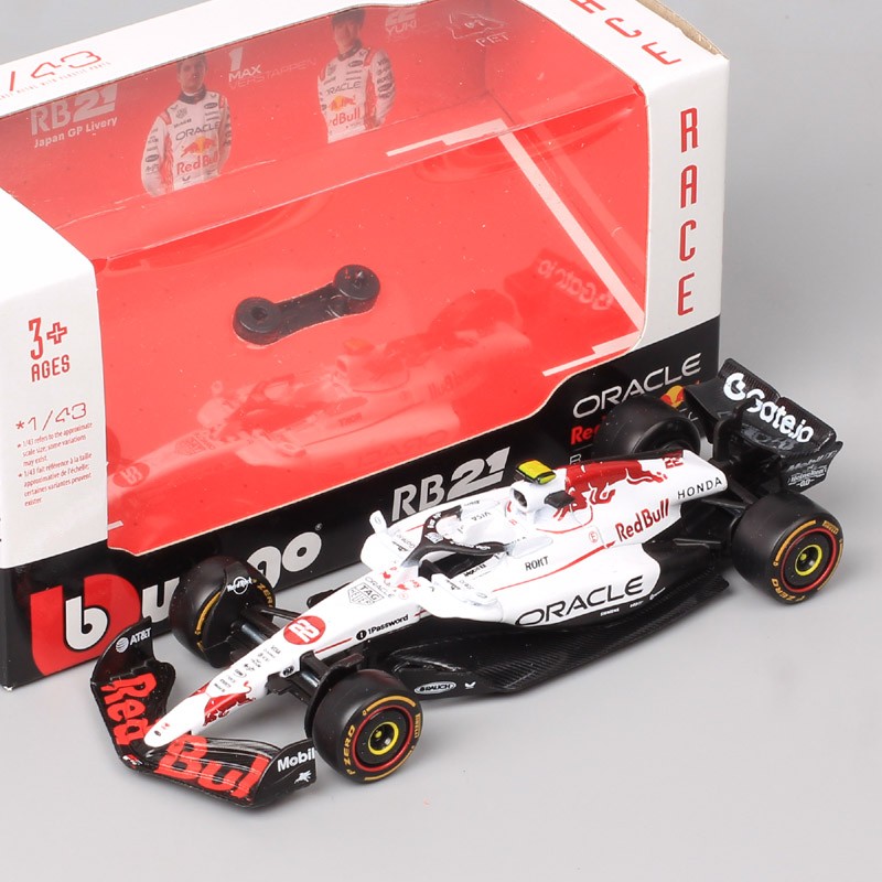 1/43 2025 F1 Red Bull Racing RB21 #22 yuki tsunoda Japan GP Car Model BBurago 