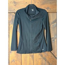 Champion Women's XS black Duo Dry Activewear Full Zip Jacket.