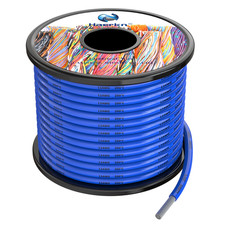 12Awg Silicone Electrical Wire Cable 30Ft Blue 12 Gauge Hookup Wires Kit Strande