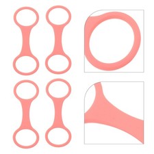 6pcs Scuba Diving Dive Snorkeling Silicone Mask Strap Retainer Holder for Scuba