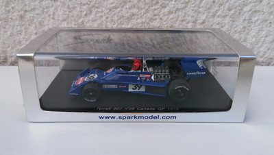 O. Stuppacher Tyrrell 007 Canada GP 1976 Spark 1:43
