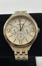 Fossil Suitor BQ3128 Gold Tone Women's Watch