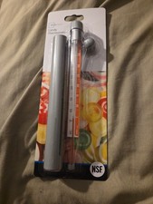 Mainstays 8" Candy Thermometer Range 100 - 400 Degrees