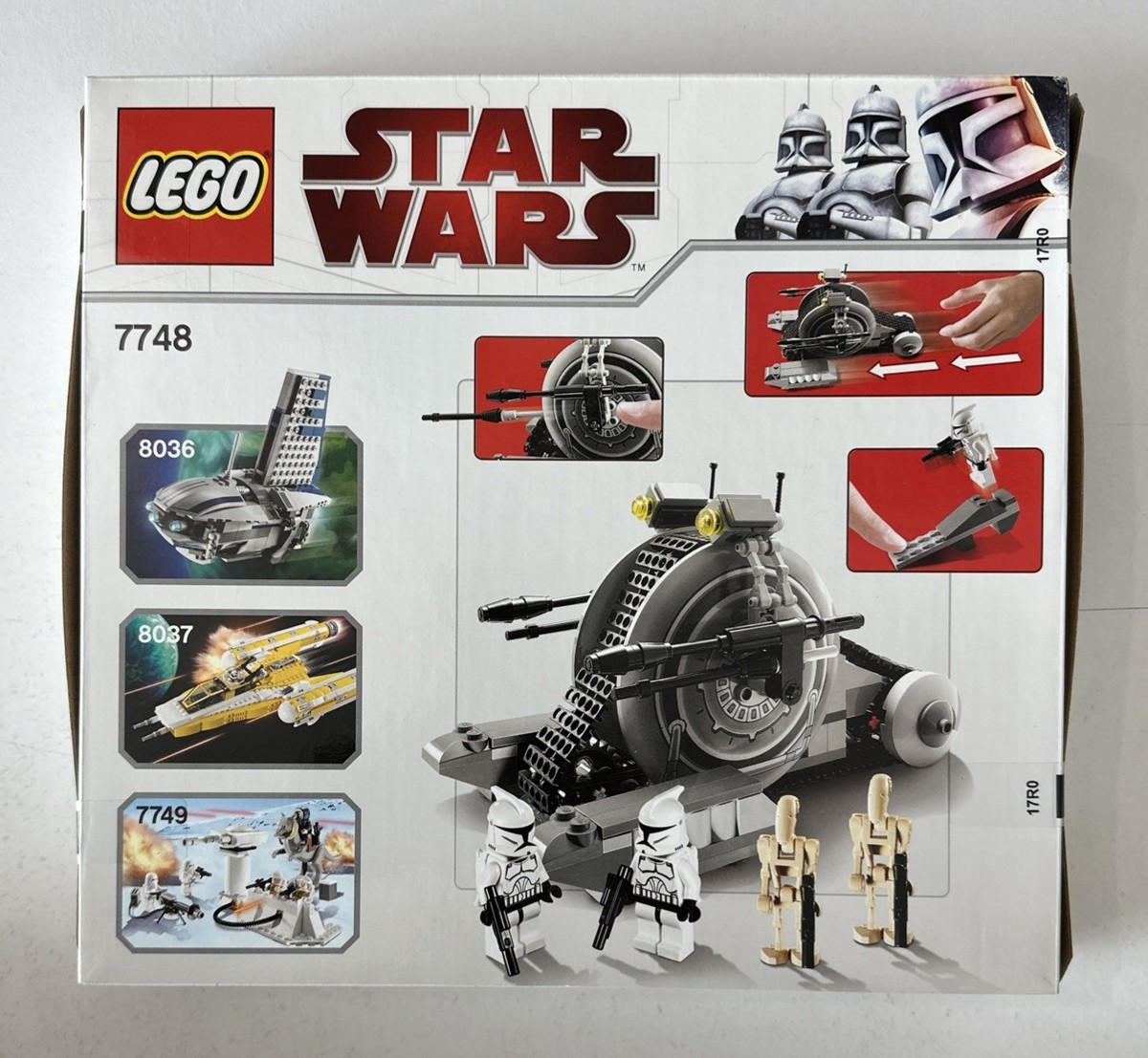 LEGO Star Wars: Corporate Alliance Tank Droid (7748) 673419113298