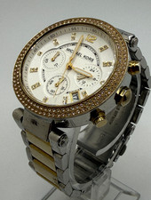 Michael Kors Parker Two-Tone Stainless Steel Watch MK-5626 Women's Chronograph