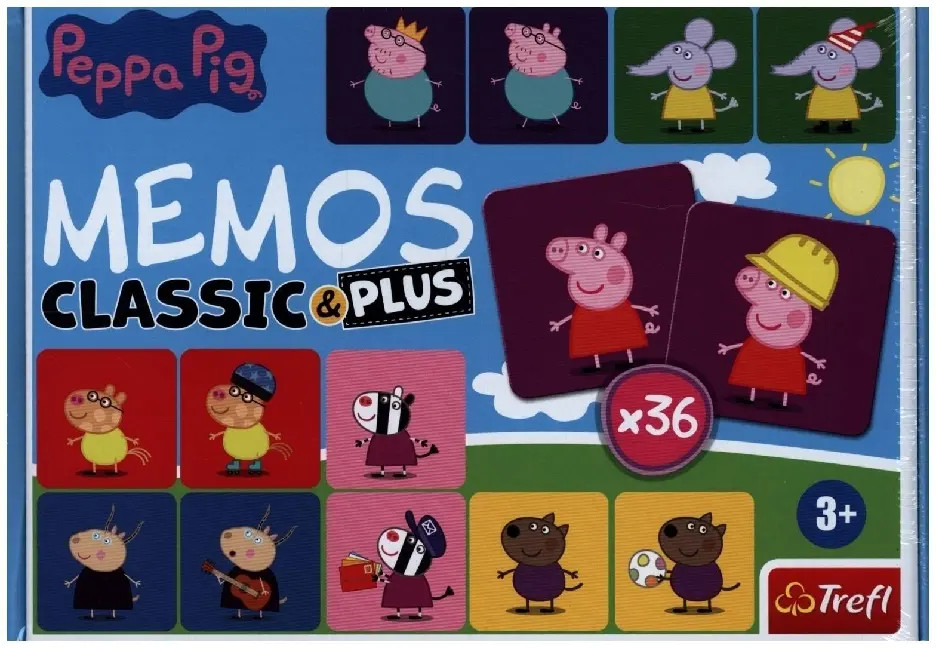 Memos classic&plus Peppa Pig (Kinderspiel) | Spiel | In Spielebox | 2270 | 2022 - Bild 4