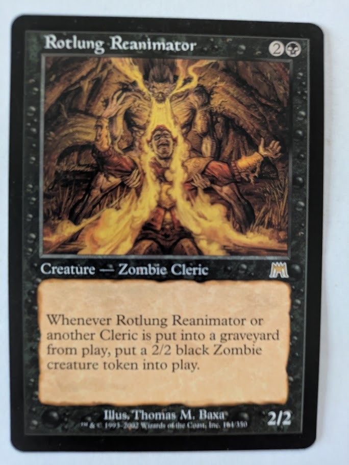 Rotlung Reanimator Onslaught MTG NM Free shipping with tracking