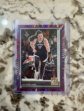 MEGAN GUSTAFSON 2025DONRUSS WNBA PURPLE LASER ACES /99