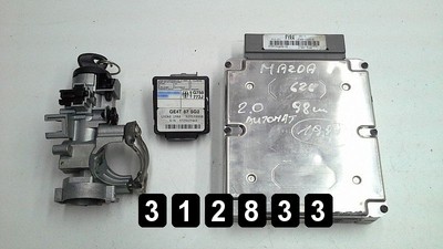 MAZDA 626 STEUERGERÄT SATZ F7FF-12A650-CE FYR4 2.0 BENZIN ORIGINAL 1998