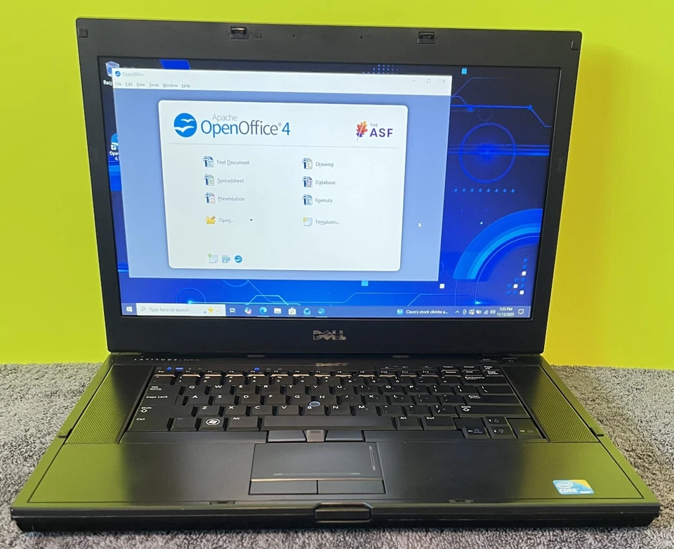 Laptop Dell Latitude E6510 15.6" Intel i5 M520 2.24GHz 6GB RAM 240GB SSD Win 10 Foto 2 de 4