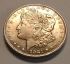 1921- Morgan Dollar 🇺🇸 Mild toning, Sharp Details, Very Nice