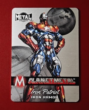 2023 Marvel Metal Universe Planet Metal Iron Patriot #PM-9 Full Metal Card