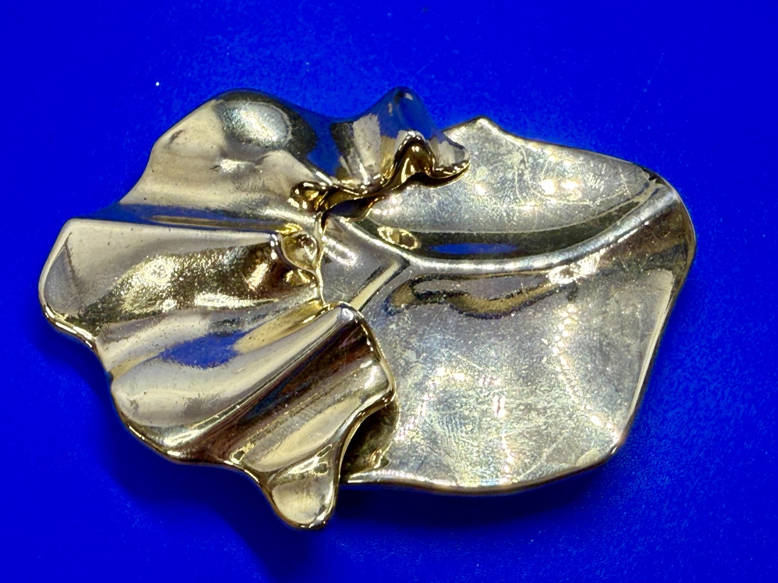 Brutalist Modernist Interlocking Two Piece Vintag… - image 2