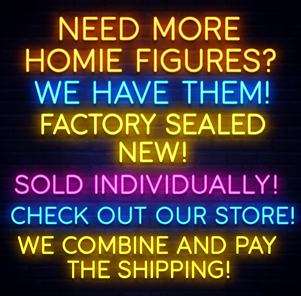 GREENLIGHT 1:64 HOMIE ROLLERZ 1963 CHEVY IMPALA & HOMIE FIGURES FACTORY SEALED!!