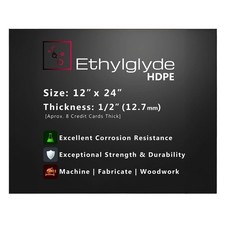 Black HDPE Sheet. Starboard Texture, Marine Board, Cutting Board, High Densit...