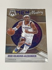 2020-21 Mosaic Basketball Men of Mastery - Shai Gilgeous-Alexander - OKC Thunder