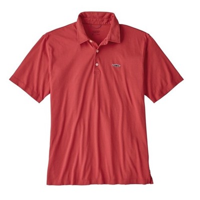 Patagonia Trout Fitz Roy Mens Polo Size Small