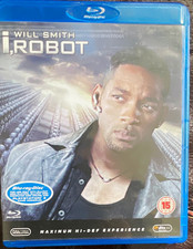 I, Robot Blu-ray Movie in Blu-ray Case (Will Smith) 15 Certificate